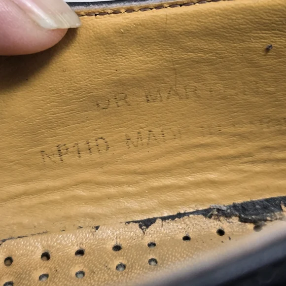 DR MARTENS 1461 BLACK SMOOTH LEATHER OXFORD SHOES Men'sSIZE 12 ( Uk 11 )